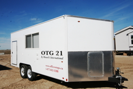 Day-time offices are perfect for on location work.  Used in the oilfield and construction industries.