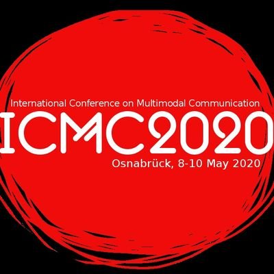 International Conference on Multimodal Communication, taking place in Osnabrueck, Germany 8-10 May, 2020.