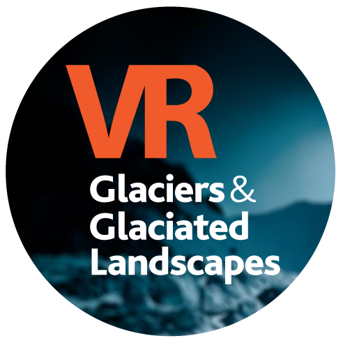 Glaciers and Glaciation. Virtual Reality. Virtual field trips / fieldwork. Supporting, not replacing, real fieldwork! Free! Run by @DesMcD