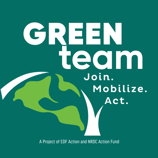 Green Team is a project of @NRDC_AF and @EDFAction working to build public support to fight climate change in key districts across the country.