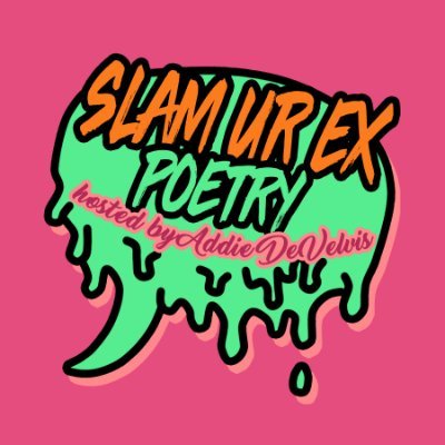 The shouting internet face of Slam Ur Ex Poetry, a podcast out on all those good lil’ streaming platforms! To submit work, check out the website