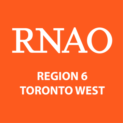 RNAO-Region 6 acts as the voice and forum for the nurses working/residing or going to school in Toronto West area, serving the interests of RNAO members.