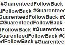#TeamFollowBack #GuarenteedFollowBack
Follow us and we'll follow you back, that's guarenteed. We'll also list you. Tweet us for shoutouts. Easy Follows!!