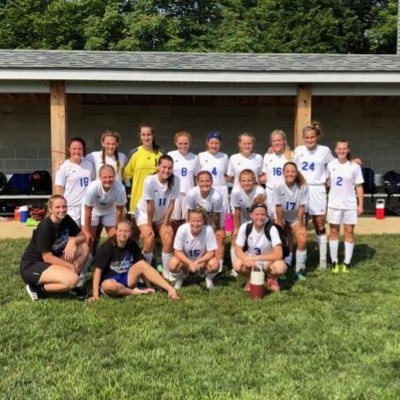 Centerville Sr. High School Girls’ Soccer Team 1A Sectional Champions 2017 #oneteamonedream