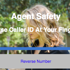 agent_safety's profile picture. Put Safety At The Top Of Your List - Prescreen prospects & call-ins using only a name or phone number. Reverse Caller ID