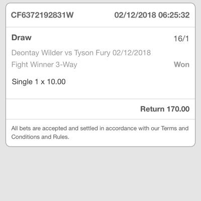 Lets make some money betting on DRAWS in boxing