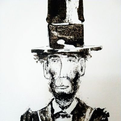 I create portraits of Abraham Lincoln. Lincoln has made me a better person. I hope to pass on the good vibes -! 
https://t.co/ALffMCx1Uv