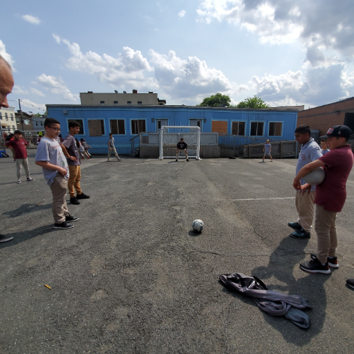 Sudents from P.S.#28 in Jersey City that create soccer goals that provide fun and clean drinking water for the youth of our city and beyond! #cleanwater #soccer