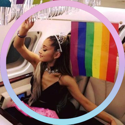 Ariana Grande stan=stan de talento
                 (fan account)
                       lg[B]t🏳️‍🌈