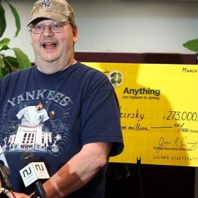 I'm Michael Weirsky from New Jersey am the powerball winner of $273 million  mega millions jackpot winner