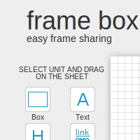 frameboxtool's profile picture. Lightweight online tool for creating and sharing mockups (wireframes). Easy, fast and free in use.