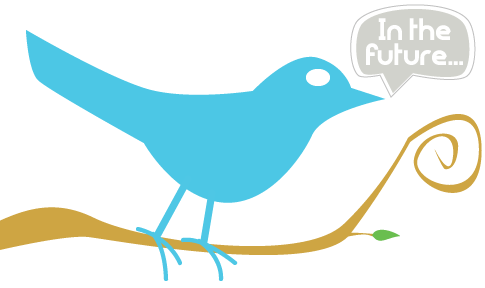 TweetTheFuture's profile picture. In the future...users across the massively popular micro-blogging platform we call Twitter will continue to make bold predictions.