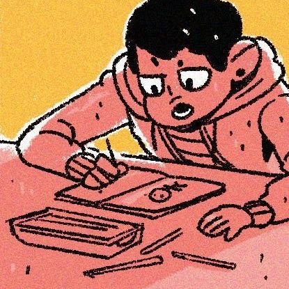 meekis's profile picture. He:him / 🏳️‍🌈 /Looking for work / Vis dev / Indigenous Artist / ♊️ https://t.co/gtb7nptzVe