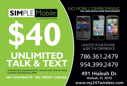 Make your online payments today. Simple Mobile™ , H2o Wireless, T-Mobile, Red Pocket and more. We repair cell phones as well. #Miami #Hialeah #SimpleMobile