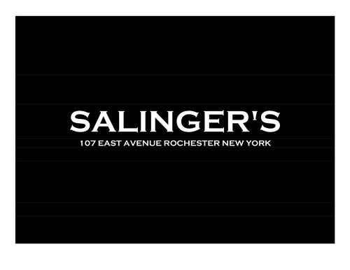 Salinger's is a casual neighborhood bar serving local craft brews, imported beers, and all-American favorites.