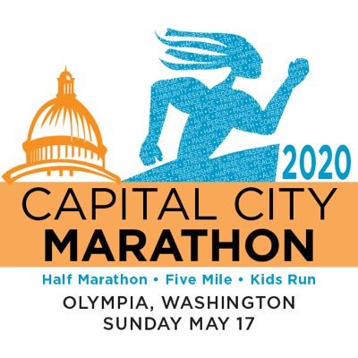 The Capital City Marathon, Half Marathon, 5 Mile and Kids Run take place May 16 and 17, 2020, in Olympia, WA.
