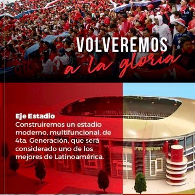 Cuenta de los hinchas que queremos convertir un sueño en realidad, construir el ESTADIO del Club Deportivo EL NACIONAL