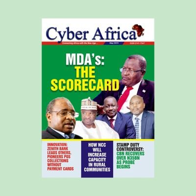 Cyber Africa News is the print version of Cyber AfricaTv on Kaakaki showing on AIT https://t.co/qp83wXJMtp…
africacyber1@gmail.com