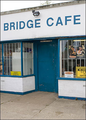 We provide hospitality to the losing team on The Apprentice each week.