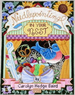 needlepointnest's profile picture. Loves needlepointing, my children, my dogs and cats, my needlepoint students!