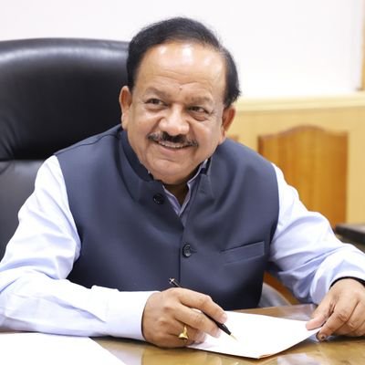 Office of @drharshvardhan | 
Former Minister for Health & FW, Science & Tech, Earth Sciences
Govt of India.