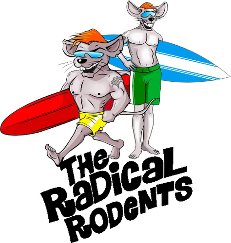 We are the only Radical Rodents. The smallest surfers on the planet. More than 8 generations of surfing mice.