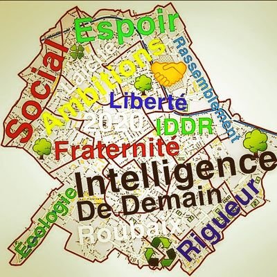 Mouvement citoyen, qui a pour but de peser sur les #municipales2020. Nous venons de partout et représentons toute les franges de notre ville. #IDDR2020