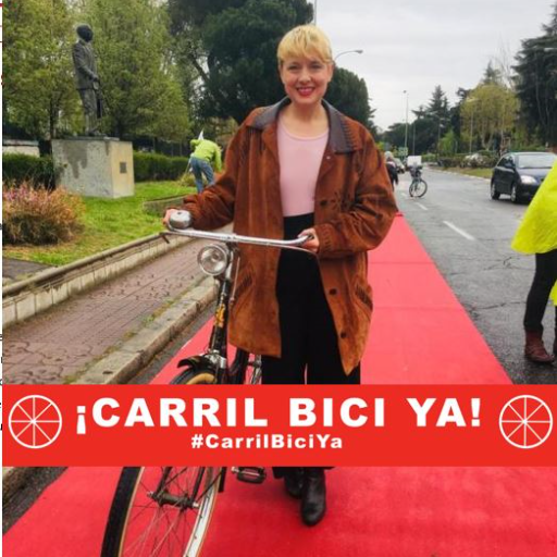 Erica Fernandez #CarrilBiciYA 🚲♥️