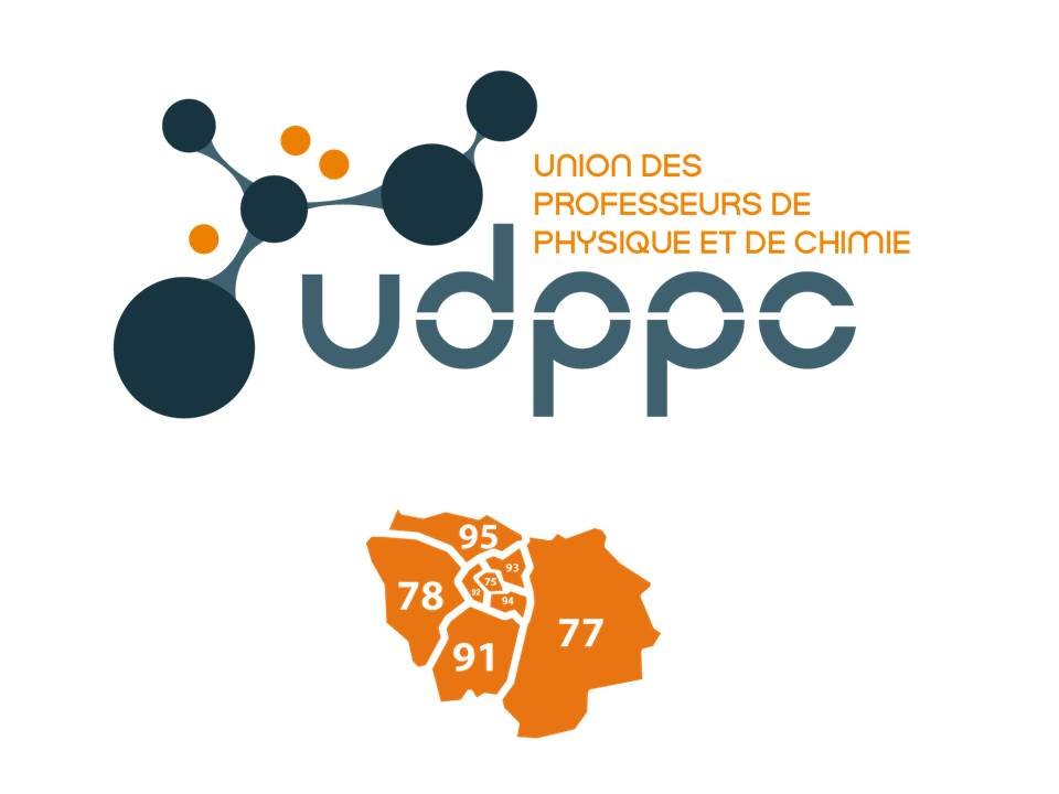 UdppcI's profile picture. Union des professeurs de physique et de chimie d'Ile-de-France.