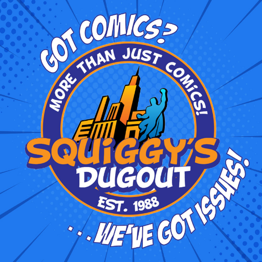 Squiggy's Dugout is a comic book & gaming specialty store offering a variety of new & old comics, collectible card games , sports cards, collectibles, & more!