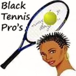 Black Tennis Professionals In Full Swing