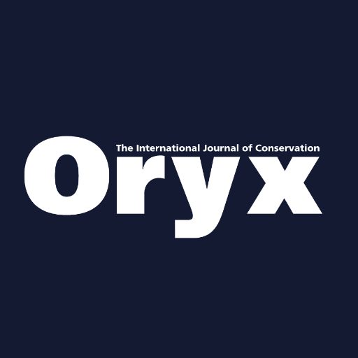 Oryx—The International Journal of Conservation publishes leading research on biodiversity, conservation practice & the socio-economic dimensions of conservation