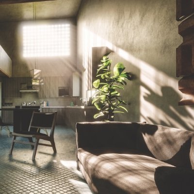 3D rendering/3D visualization/360 panorama rendering