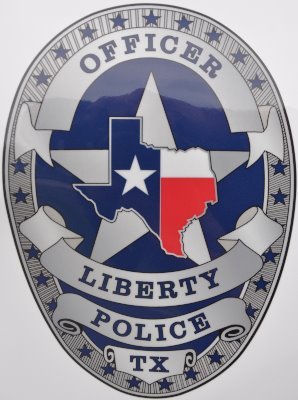 City of Liberty Texas Police Dept. is located about 45 miles northeast of downtown Houston.  The men & women of the Liberty Police are 