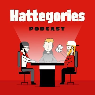 The Hattegories Podcast stars Sam, Andy, and Rion. We've got a hat, we've got listener submitted topics, and we've got dumb jokes. https://t.co/GQBsWFZjKe