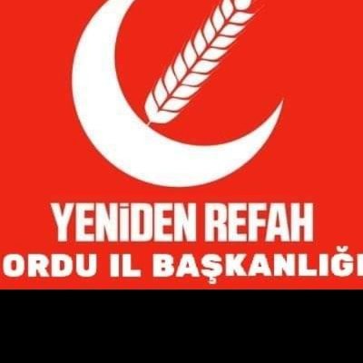 Yeniden Refah Partisi'nin Ordu ili Perşembe İlçe Başkanlığı resmi twitter hesabıdır.