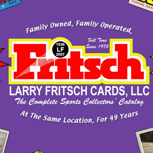 Larry Fritsch Cards, LLC came into being on May 1, 1970 when Larry Fritsch became the first person in the world to sell cards full-time.