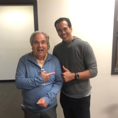 Fortunate to work daily with icons @jonspoelstra @gordonkiyokawa @bobrathbuntv @geonesman love sports biz, animals, golf, basketball 🏀 & @ahnw @kcsportsmgmt