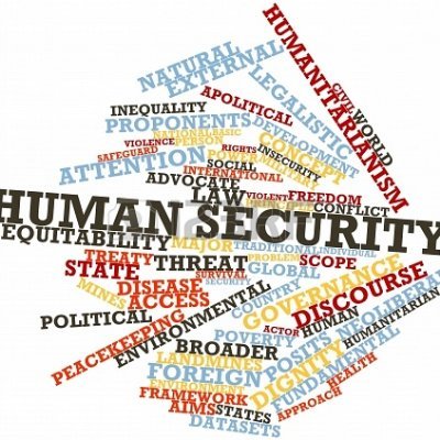Human security is an approach to national and international security that takes into account our unique economic and social situation. It's a discipline for all