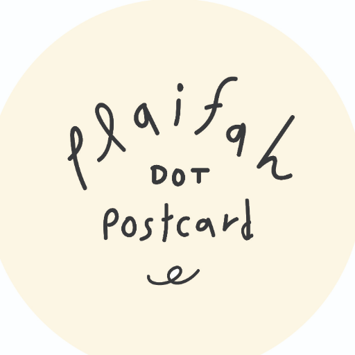 ig: Plaifah.postcard postcard & sticker stuffs ' let's sent it to ur love one! '