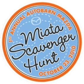 miatascavenger's profile picture. Thirty teams will compete in a whirlwind, full day challenge around Chicago, sponsored by Mazda & The Autobarn Ltd. Check us out on Facebook for more info!