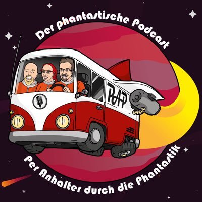 Jo, Matze und Michel sprechen über Phantastik. Fast überall, wo es Podcasts gibt! #pnpde