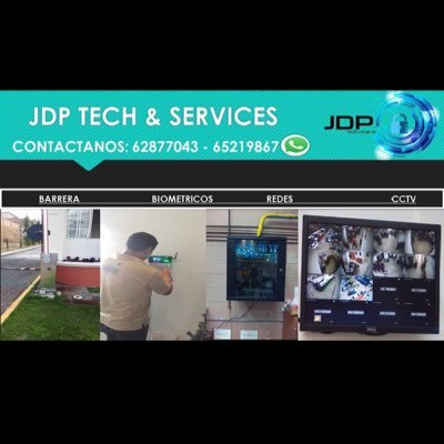 Servicios - Seguridad Electronica - Tecnologia - JDP TECH&SERVICES.🖥📱⚒👷🏻‍♂️ Empresa 100% panameña🇵🇦