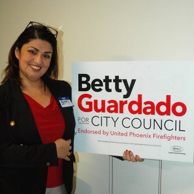 BettyforPhoenix's profile picture. Phoenix City Councilwoman for District 5 running for re-election! Vote #BettyforPhoenix on or before Nov 5th!