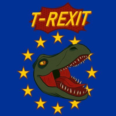 Pro-European Dinosaur. T-Rexit! Brexit is Bollox! Left UK for Ireland 🇮🇪 #FBPE #FBPPR Parody/Satire often Fake News. https://t.co/nFIDantIMt