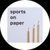 Sports on Paper (@sportsonpaper) Twitter profile photo Sports on Paper (@sportsonpaper) Twitter profile photo