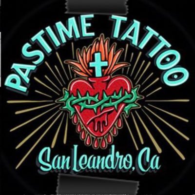 1390 E 14th St, downtown San Leandro, CA 94577 Open daily 12-8 510-509-6000 Instagram-@pastimetattoo Artists: Ben Verhoek Nate Burrow Billy Boston +guests