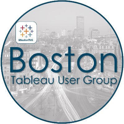 The @BostonTUG is a community of @Tableau fanatics with the shared goal of better seeing and understanding the world around us through data visualization.