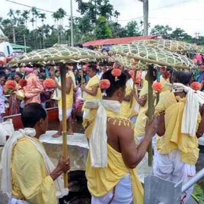 Kharchi Puja is an important festival celebrated in the Indian state of Tripura.The 14 deities are known as the Chaturdasha Devata🙏 ,This is Official Account