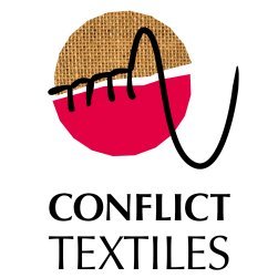 Conflict Textiles is a large collection of international textiles, exhibitions and associated events, all of which focus on elements of conflict + human rights.